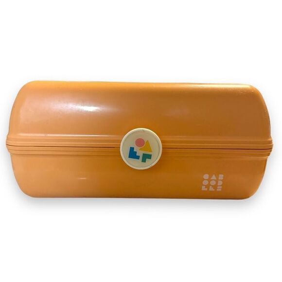 Vintage 90’s Peach Caboodles Make-up Case - Picture 1 of 7
